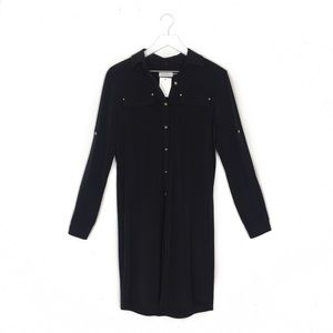 Calvin Klein | Black Button Down Dress